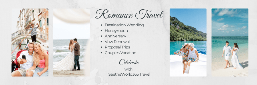 Romance Travel background